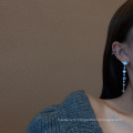 Shangjie oem aretes para mujeres long bling ladies свадебные ювелирные украшения невеста изящные серьги циркона хрустальные подвесные женщины Серьги